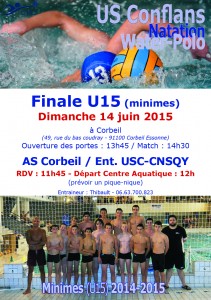 U15 - Finale - 14 juin 2015 - Corbeil