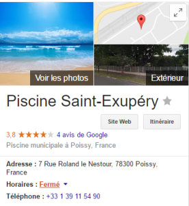Piscine Poissy St Exupéry